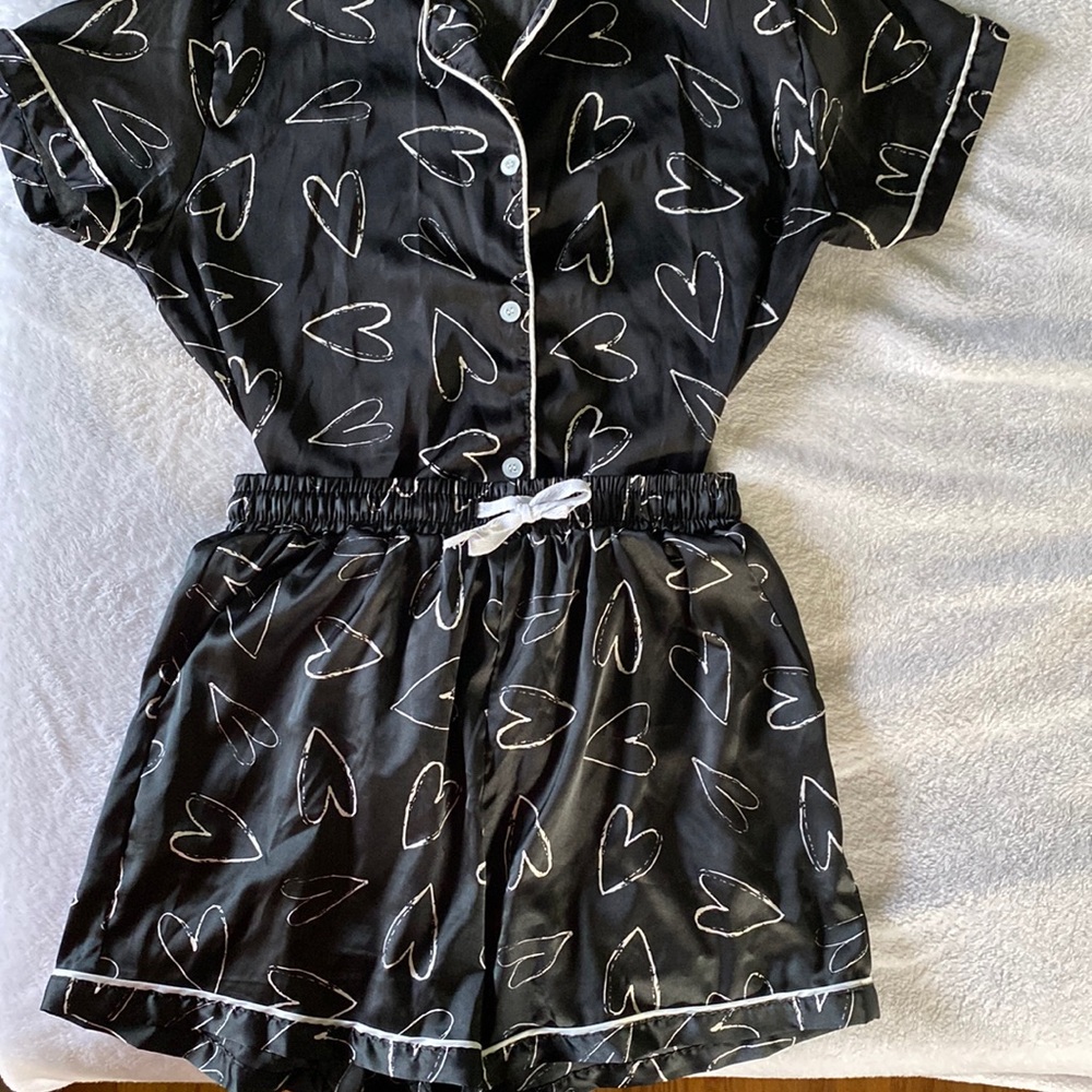 Super soft silky satin PJs Hello Mello